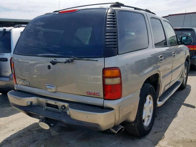 1GKEK63U91J216091 - 2001 GMC DENALI GRAY photo 4