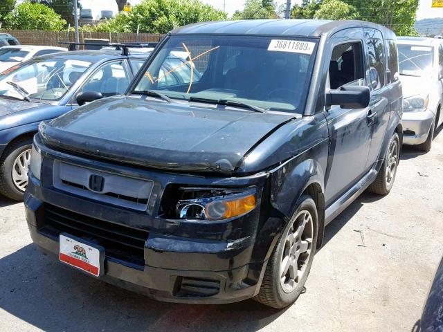 5J6YH18907L000541 - 2007 HONDA ELEMENT SC BLACK photo 2