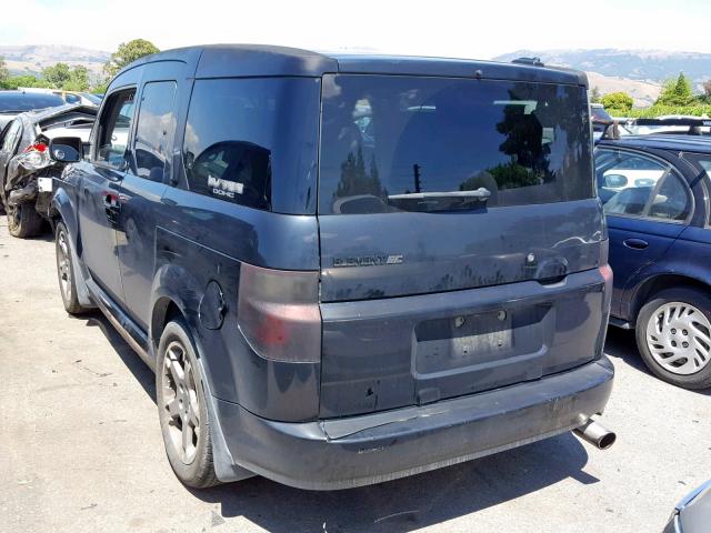 5J6YH18907L000541 - 2007 HONDA ELEMENT SC BLACK photo 3