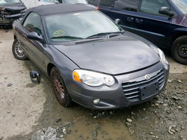 1C3EL55R25N576544 - 2005 CHRYSLER SEBRING TO GRAY photo 1