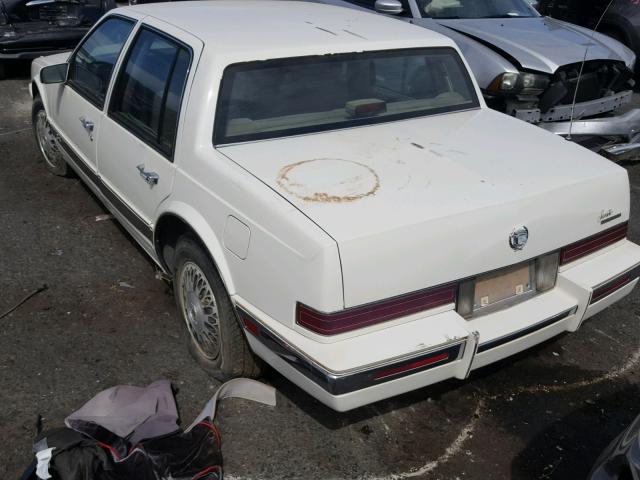 1G6KS53B5MU806690 - 1991 CADILLAC SEVILLE WHITE photo 3