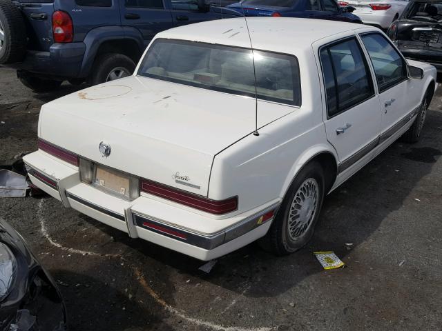 1G6KS53B5MU806690 - 1991 CADILLAC SEVILLE WHITE photo 4