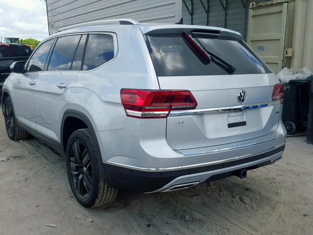 1V2NR2CA0JC580358 - 2018 VOLKSWAGEN ATLAS SEL Gümüş foto 3