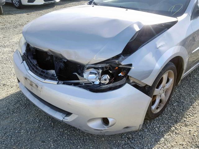 JF1GH63618G818436 - 2008 SUBARU IMPREZA OU SILVER photo 9