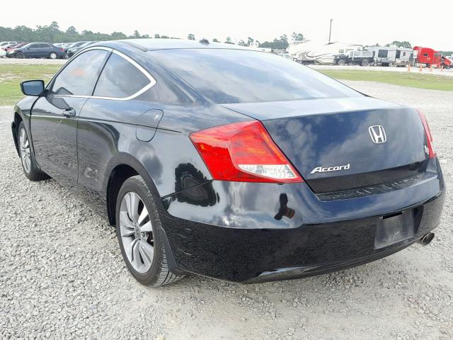 1HGCS1B81CA021214 - 2012 HONDA ACCORD EXL BLACK photo 3