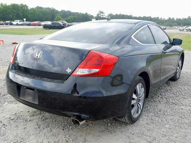 1HGCS1B81CA021214 - 2012 HONDA ACCORD EXL BLACK photo 4