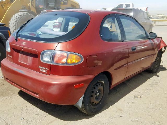 KLATA22662B696787 - 2002 DAEWOO LANOS S GOLD photo 4