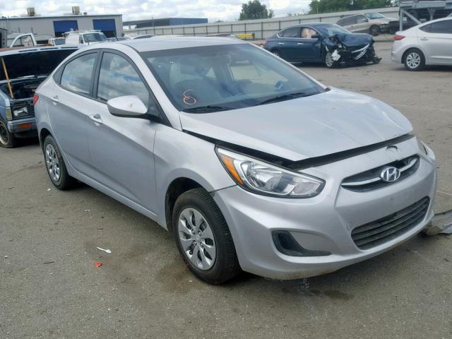 KMHCT4AE7GU038491 - 2016 HYUNDAI ACCENT SE GRAY photo 1