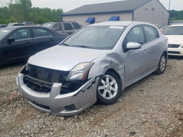 3N1AB6AP0BL713017 - 2011 NISSAN SENTRA 2.0 SILVER photo 2