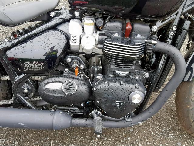 SMTD53HL9JT874951 - 2018 TRIUMPH MOTORCYCLE BONNEVILLE BLACK photo 7