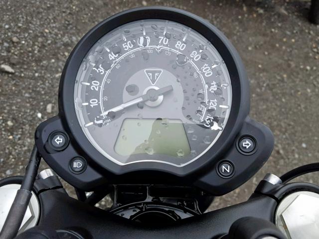 SMTD53HL9JT874951 - 2018 TRIUMPH MOTORCYCLE BONNEVILLE BLACK photo 8