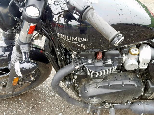 SMTD53HL9JT874951 - 2018 TRIUMPH MOTORCYCLE BONNEVILLE BLACK photo 9