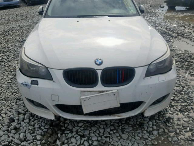 WBANV93599C135165 - 2009 BMW 535 XI WHITE photo 9