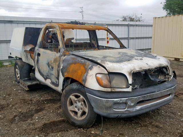 5TBJT32146S475474 - 2006 TOYOTA TUNDRA WHITE photo 1