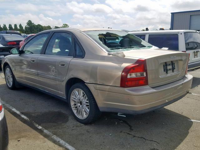 YV1TS92D921279581 - 2002 VOLVO S80 BEIGE photo 3