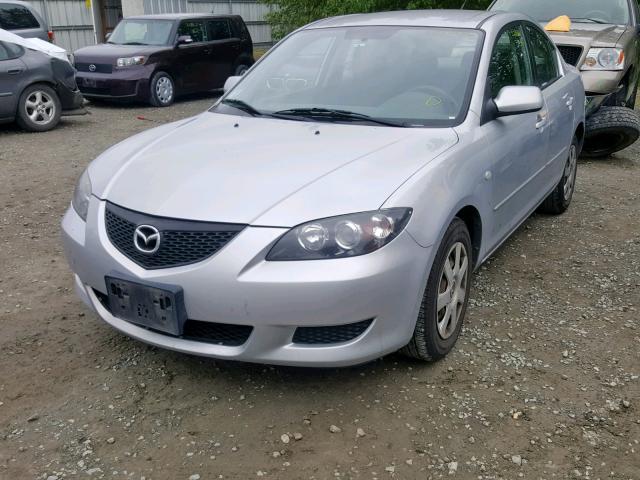 JM1BK12F561515573 - 2006 MAZDA 3 I GRAY photo 2