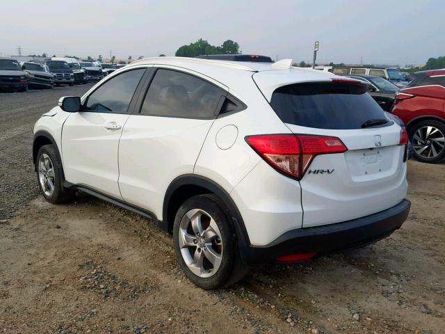 3CZRU5H74HM726750 - 2017 HONDA HR-V EXL WHITE photo 3