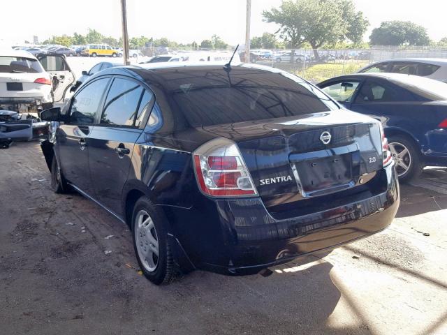 3N1AB61E47L702026 - 2007 NISSAN SENTRA 2.0 BLACK photo 3