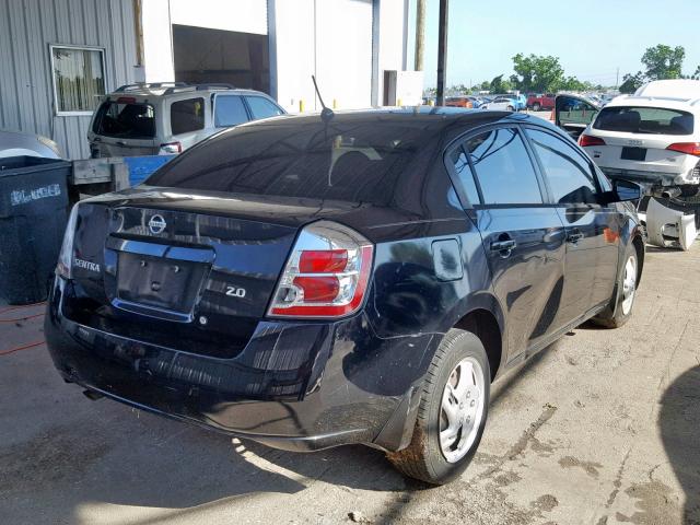 3N1AB61E47L702026 - 2007 NISSAN SENTRA 2.0 BLACK photo 4