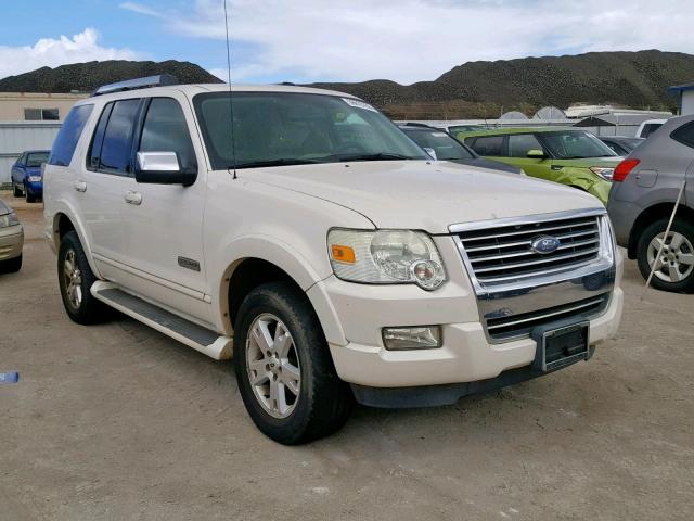 1FMEU65E77UA33559 - 2007 FORD EXPLORER L WHITE photo 1