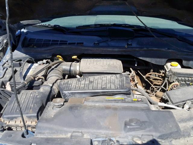 1D4HD48N76F160996 - 2006 DODGE DURANGO SL BLUE photo 7