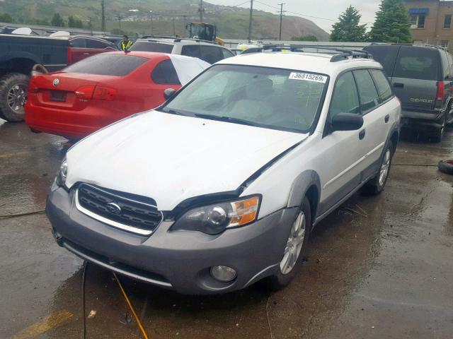 4S4BP61C257369291 - 2005 SUBARU LEGACY OUT WHITE photo 2