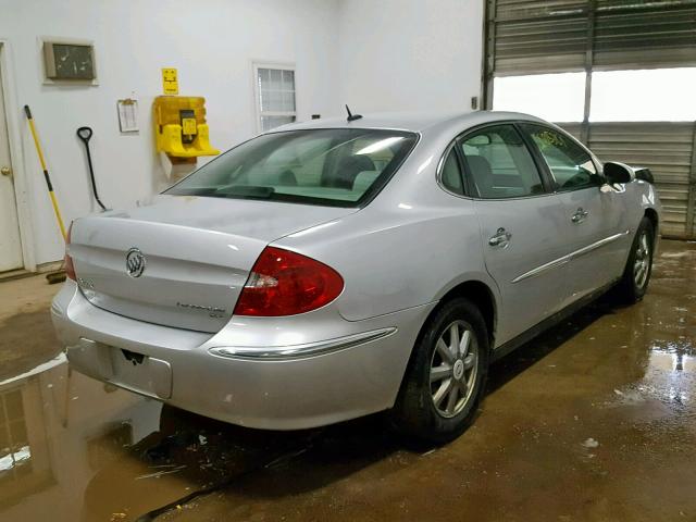 2G4WC582891167384 - 2009 BUICK LACROSSE C SILVER photo 4