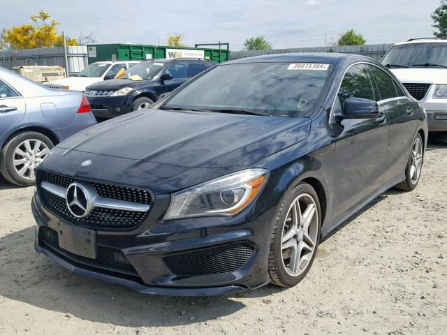 WDDSJ4EB2EN051250 - 2014 MERCEDES-BENZ CLA 250 BLACK photo 2