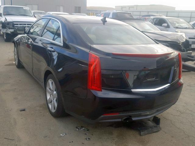 1G6AA5RA6E0112547 - 2014 CADILLAC ATS BLACK photo 3