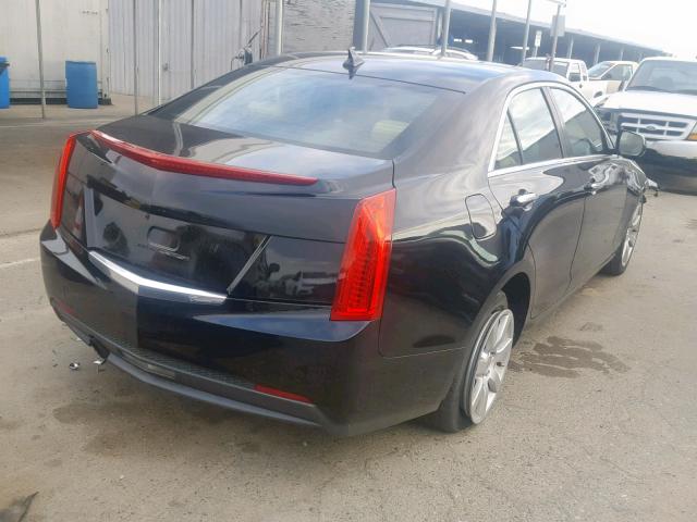 1G6AA5RA6E0112547 - 2014 CADILLAC ATS BLACK photo 4