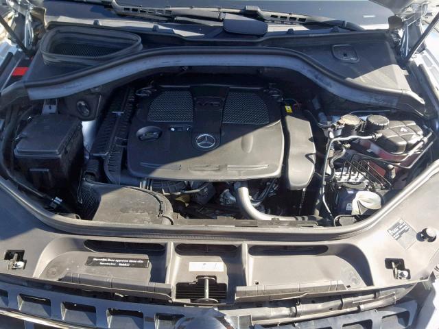 4JGDA5JB6FA442503 - 2015 MERCEDES-BENZ ML 350 SILVER photo 7