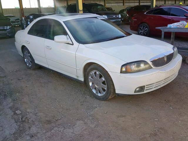 1LNHM87A43Y646728 - 2003 LINCOLN LS WHITE photo 1