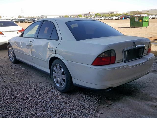 1LNHM87A43Y646728 - 2003 LINCOLN LS WHITE photo 3