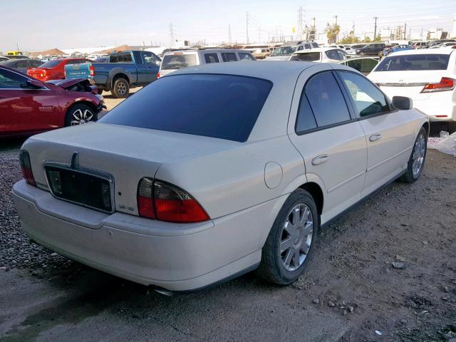 1LNHM87A43Y646728 - 2003 LINCOLN LS WHITE photo 4