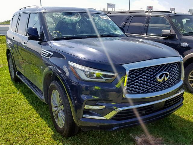 JN8AZ2NF0J9660978 - 2018 INFINITI QX80 BASE BLUE photo 1