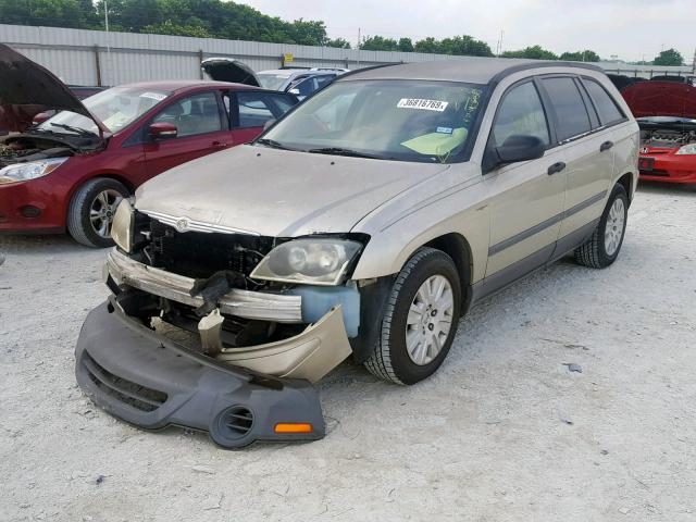 2C4GM48L35R344878 - 2005 CHRYSLER PACIFICA BEIGE photo 2