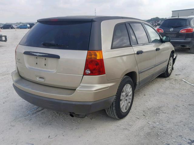 2C4GM48L35R344878 - 2005 CHRYSLER PACIFICA BEIGE photo 4