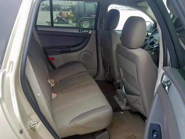 2C4GM48L35R344878 - 2005 CHRYSLER PACIFICA BEIGE photo 6