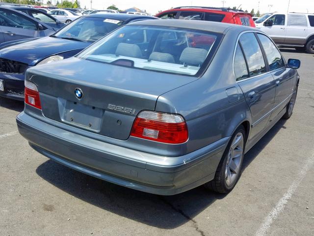 WBADT43453G031073 - 2003 BMW 525 I AUTO SILVER photo 4