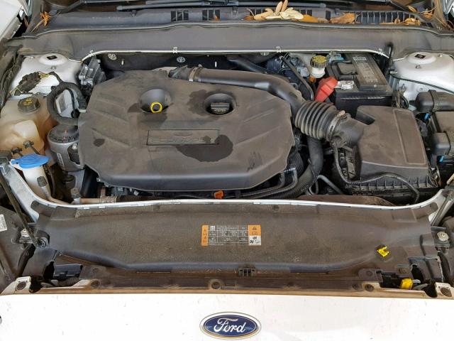 3FA6P0K96GR220051 - 2016 FORD FUSION TIT WHITE photo 7