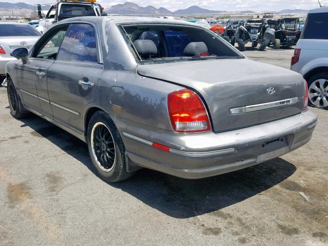 KMHFU45E02A232763 - 2002 HYUNDAI XG 350 GRAY photo 3