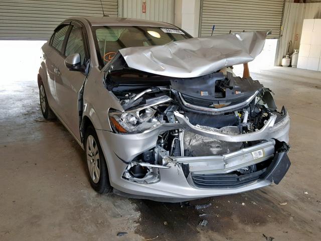 1G1JB5SHXH4146577 - 2017 CHEVROLET SONIC LS 银色 照片 1