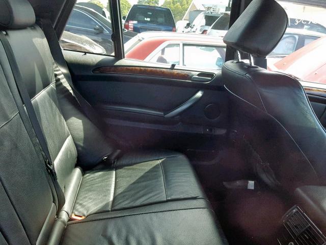 5UXFB53545LV16469 - 2005 BMW X5 4.4I SILVER photo 6