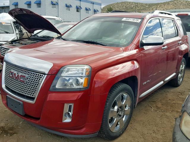 2GKFLZE3XE6169745 - 2014 GMC TERRAIN DE RED photo 2