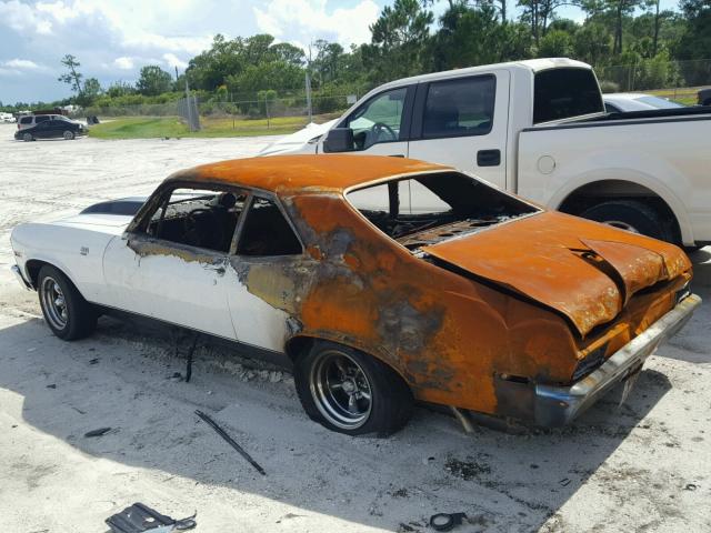 1X27F2W164535 - 1972 CHEVROLET NOVA BURN photo 3