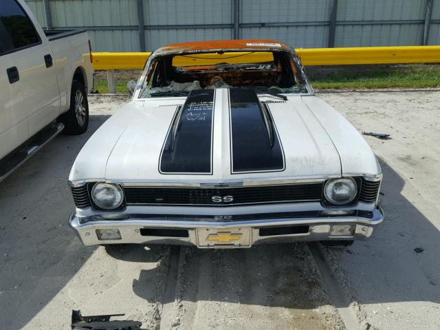 1X27F2W164535 - 1972 CHEVROLET NOVA BURN photo 9