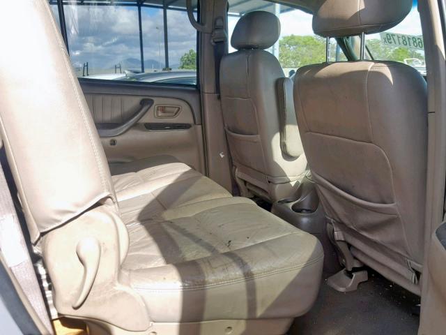 5TDBT48A81S035341 - 2001 TOYOTA SEQUOIA LI GRAY photo 6