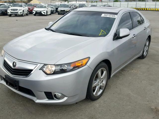 JH4CU2F65CC009450 - 2012 ACURA TSX TECH SILVER photo 2