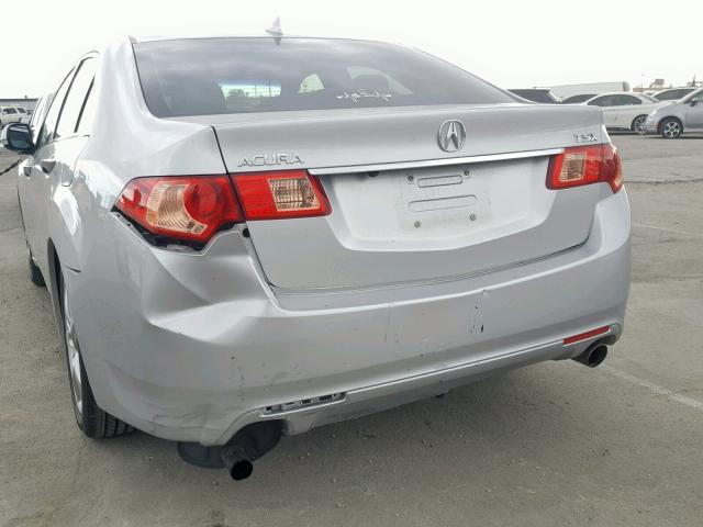 JH4CU2F65CC009450 - 2012 ACURA TSX TECH SILVER photo 9