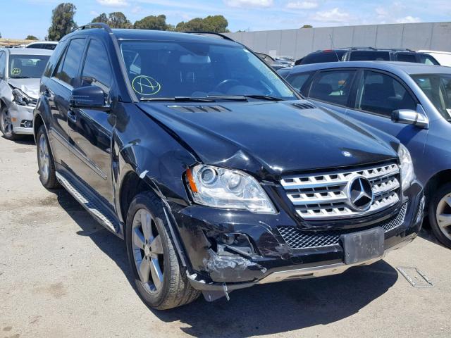 4JGBB5GB3BA633446 - 2011 MERCEDES-BENZ ML 350 BLACK photo 1